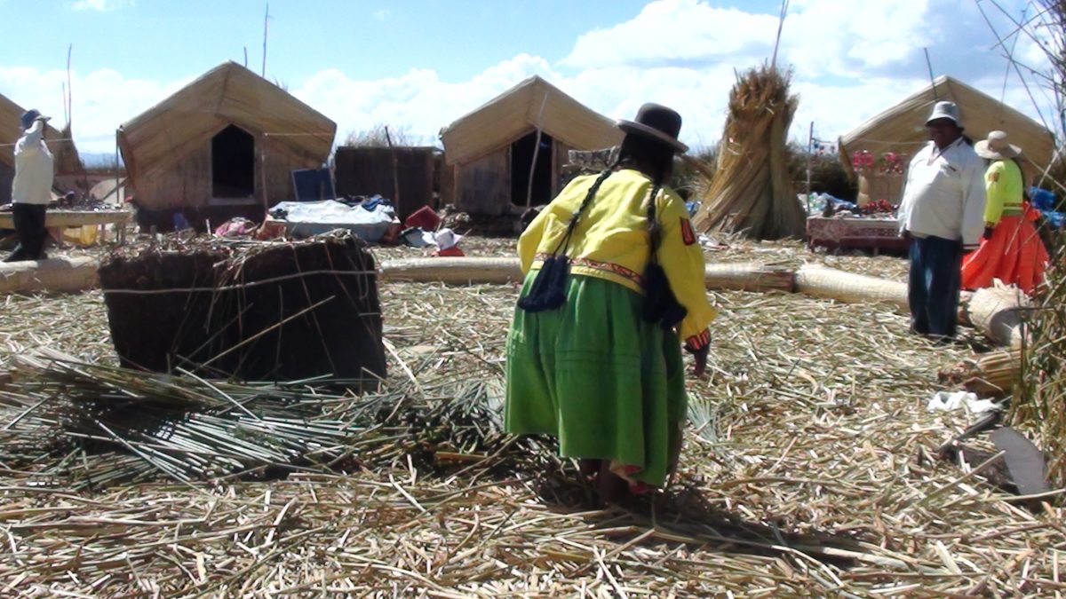 The Floating Uros Island, Peru
