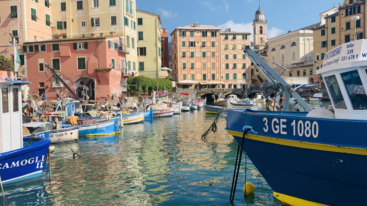 Port of Camogli, Italy