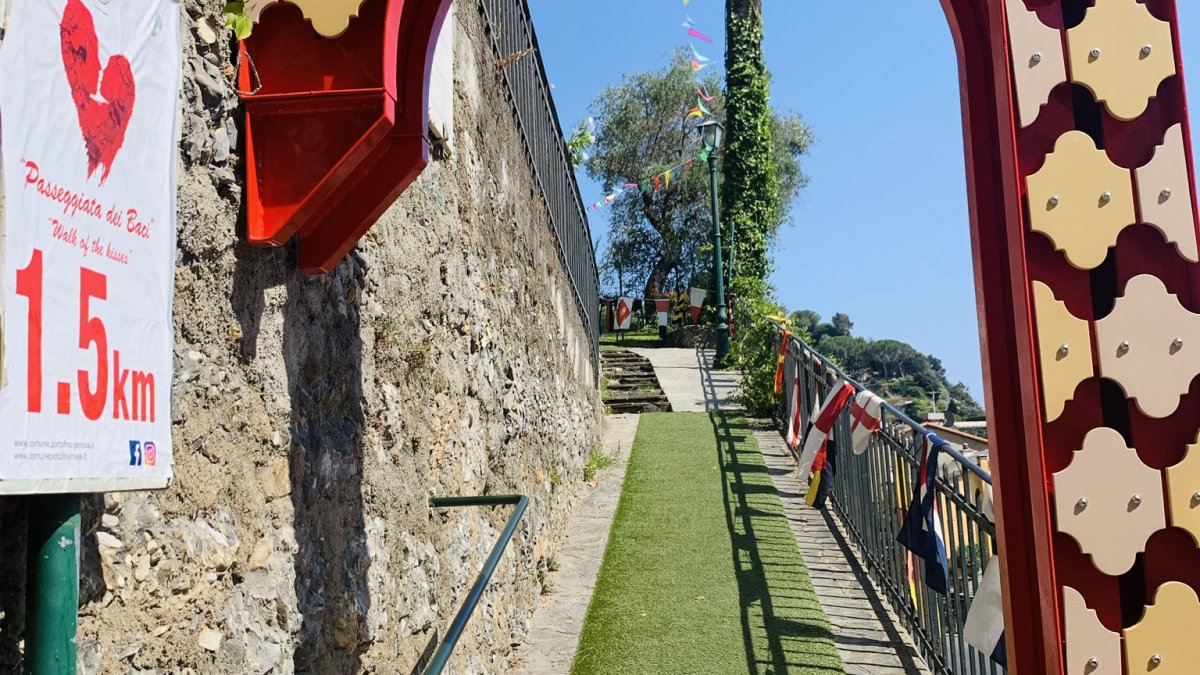 Walk of the Kisses, Portofino, Italy